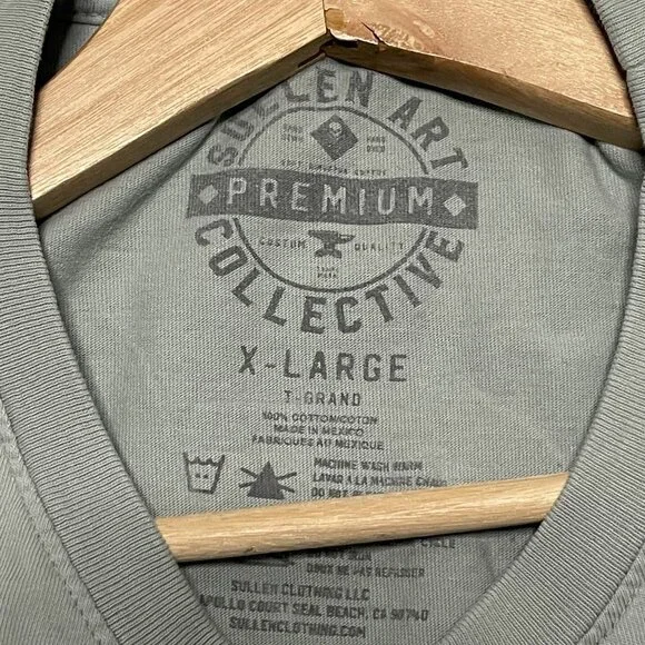 Sullen Art Collective Lost In Paradise Graphic Tee X-Large Skeleton - Picture 5 of 8